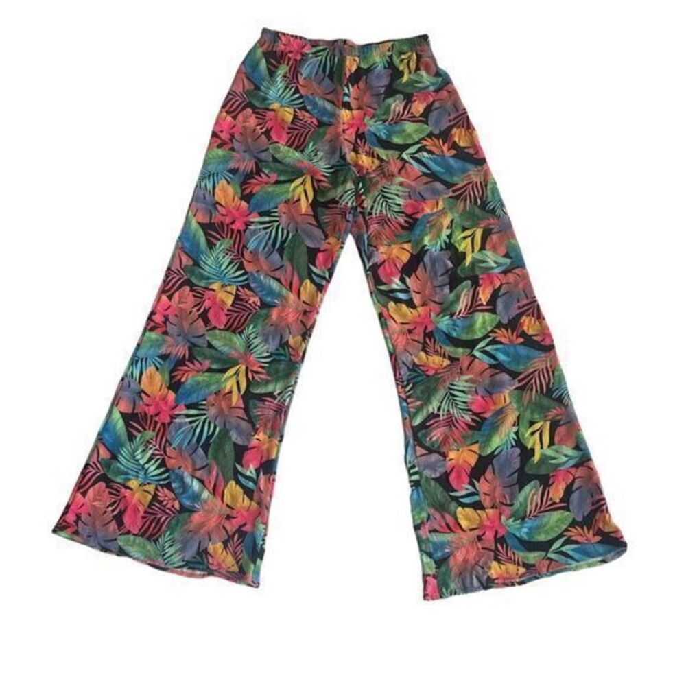 Sample Piece Palm Print‎ Pants Women's Size Small